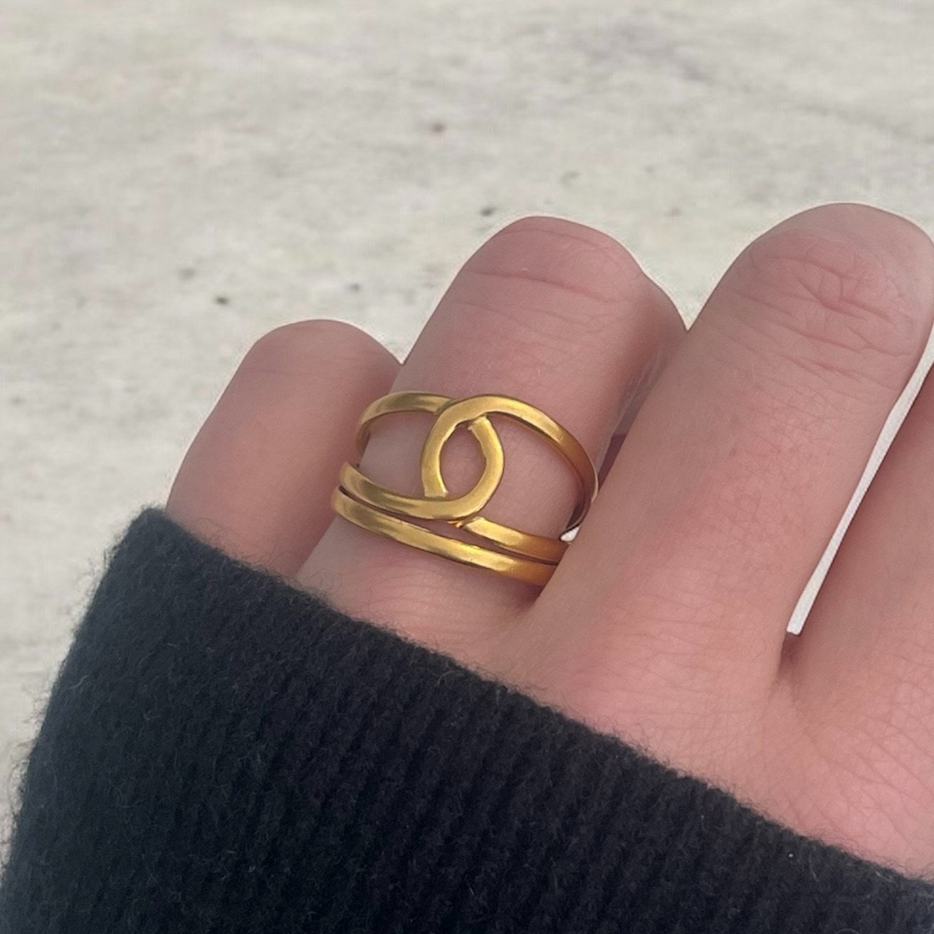 Bague ajustable Constance