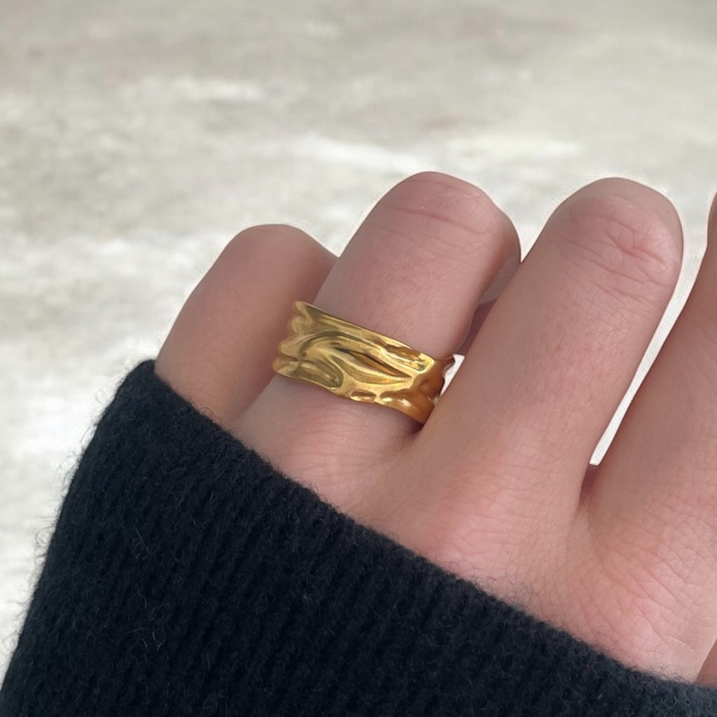 Bague ajustable Courage