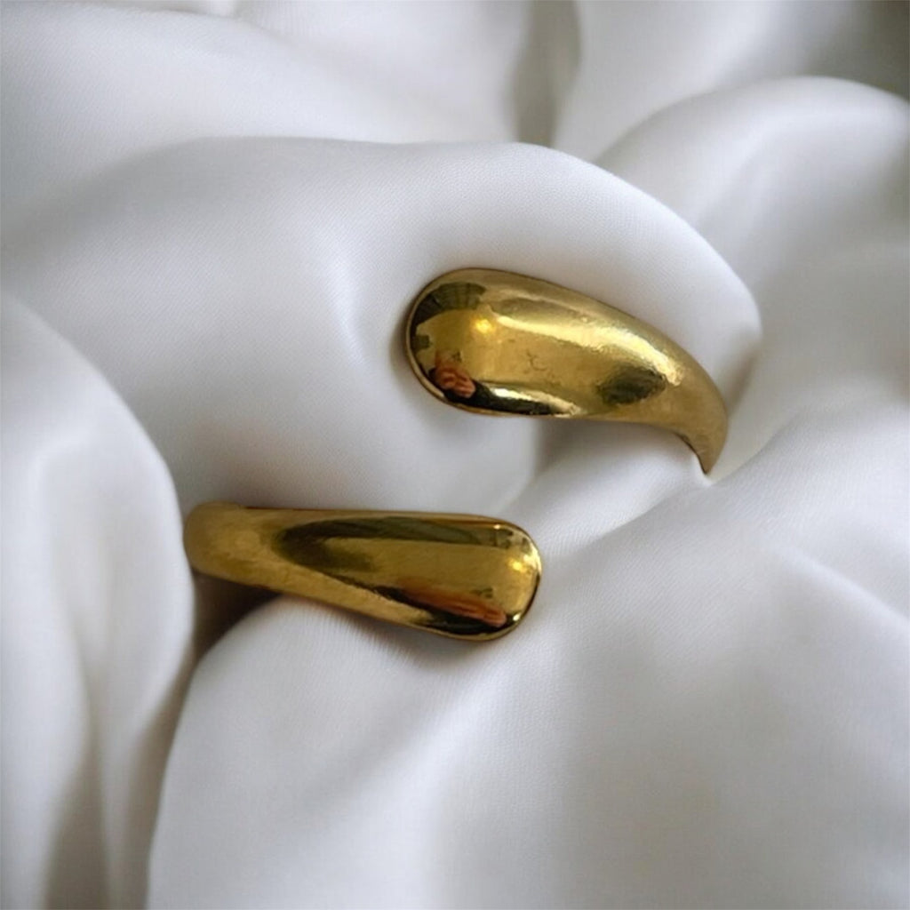 Bague ajustable Justesse dorée