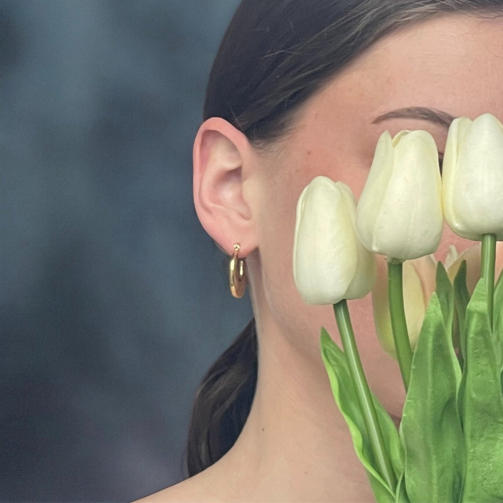 Boucles d'oreilles Racine