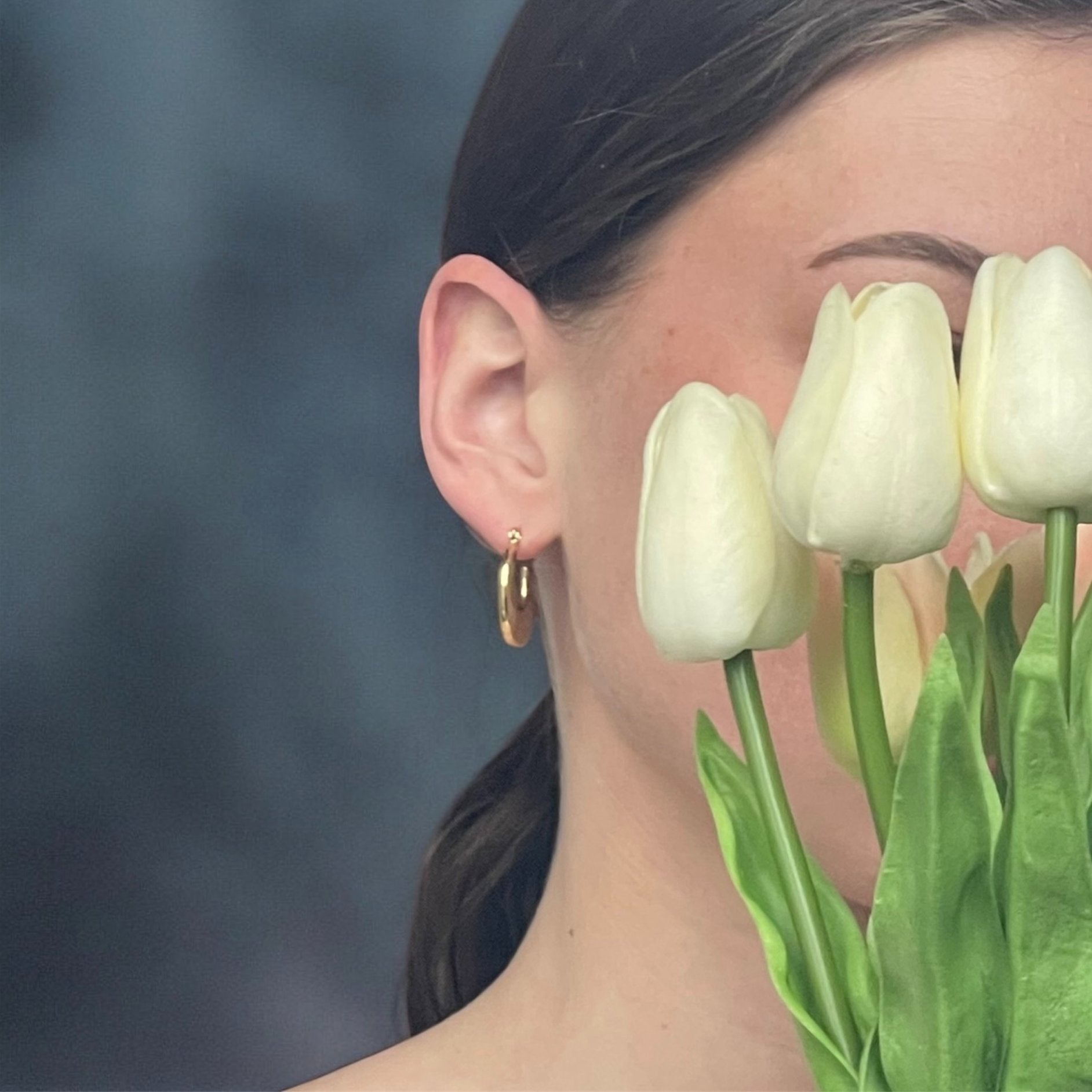 Boucles d'oreilles Racine