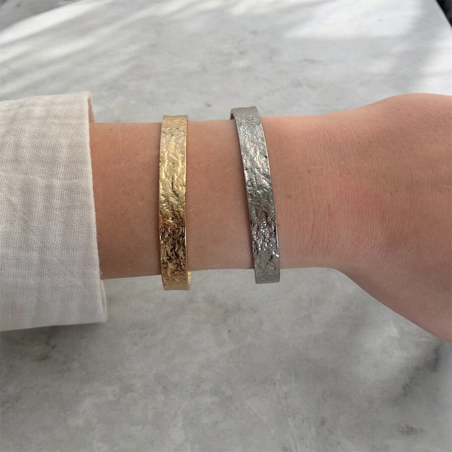 Bracelet manchette Incandescence