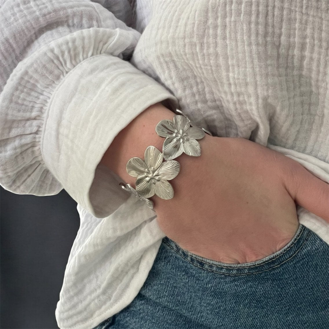 Bracelet manchette Renouveau