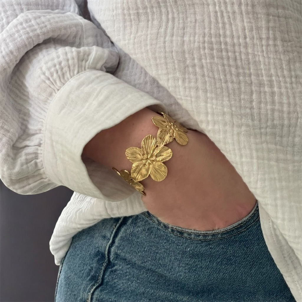 Bracelet manchette Renouveau - OZORA