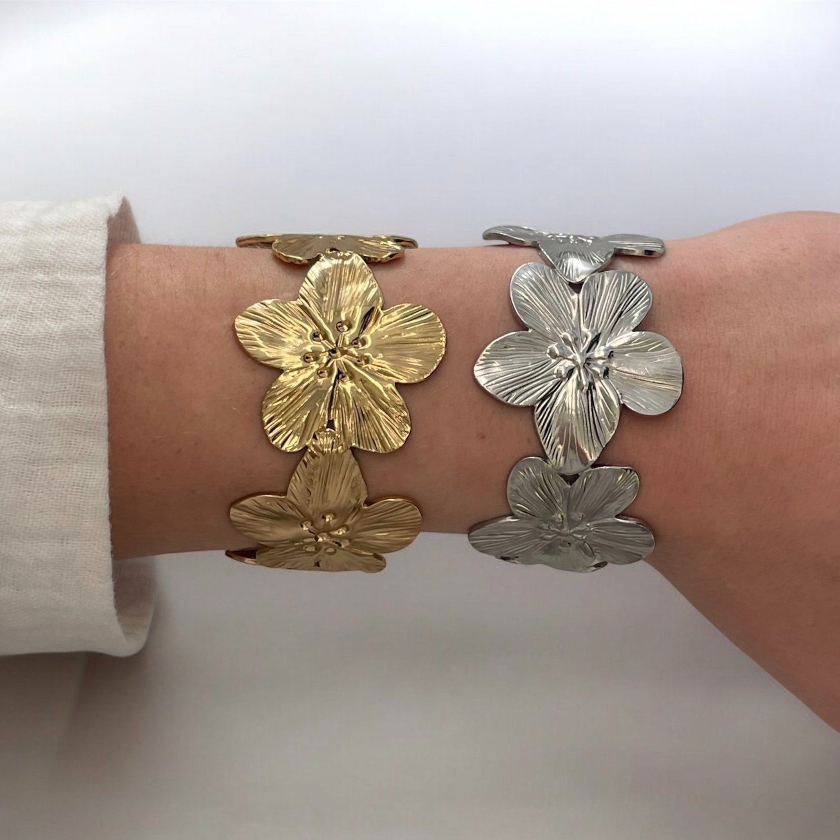 Bracelet manchette Renouveau