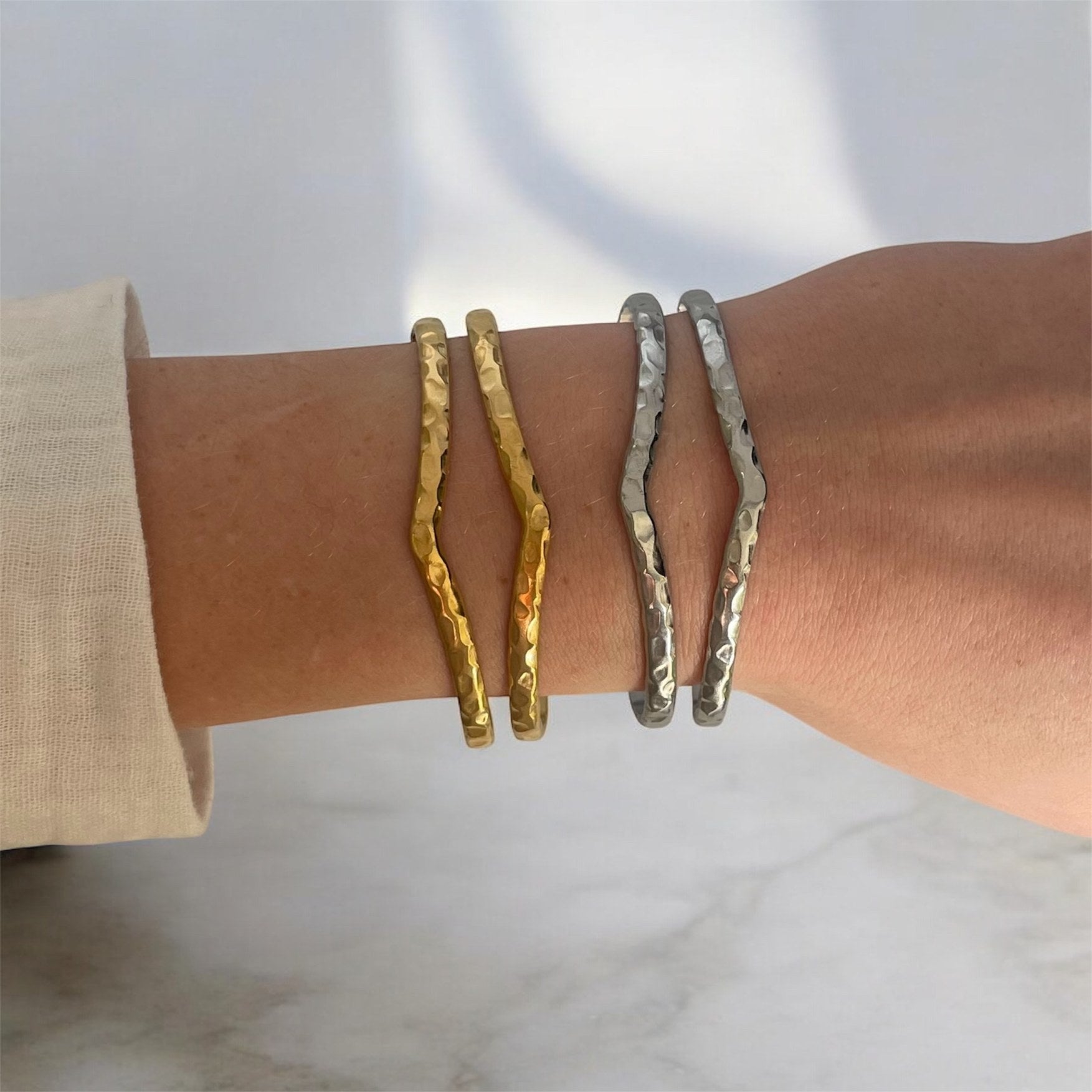 Bracelet manchette Respiration