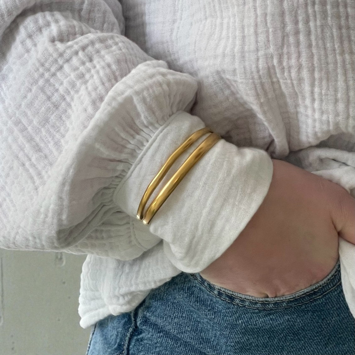 Bracelet manchette Vitalité