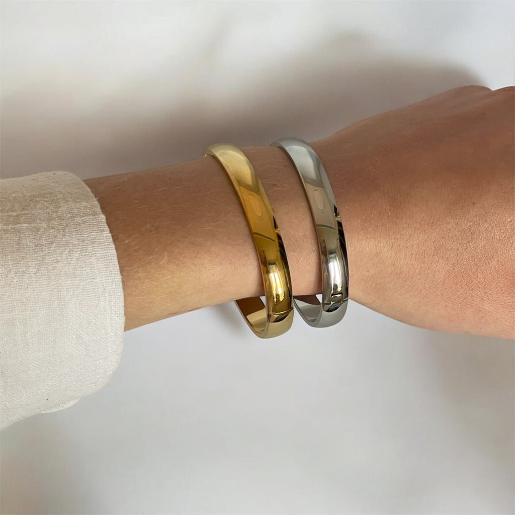 Bracelet jonc Simplicité - 8 mm